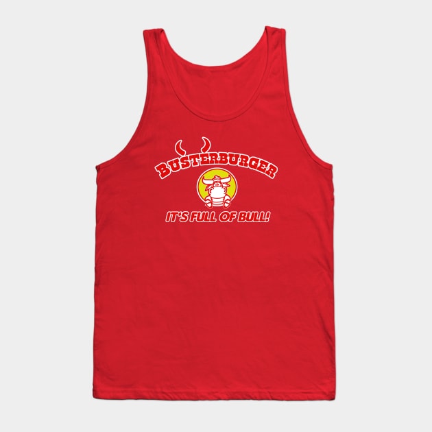 Busterburger Tank Top by PopCultureShirts